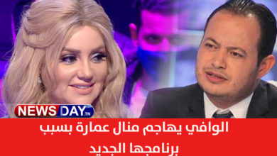 نقد قوي من سمير الوافي لمنال عمارة ( فيديو) سمير الوافي و منال عمارة