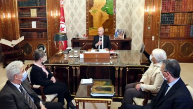 سعيّد يجتمع برئيسة الحكومة ووزراء الداخليّة والدفاع والعدل رئاسة الجمهورية