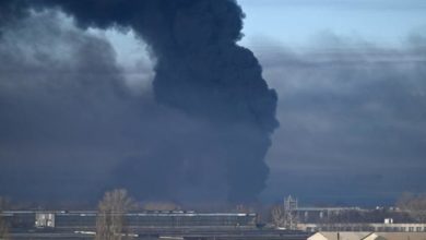 انفجار ضخم في كييف
