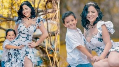 صور مثيرة لام و ابنها