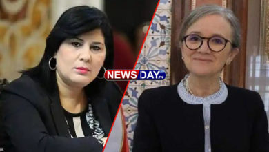 عبير موسي: حكومة نجلاء بودن غير شرعية وفاسدة عبير موسي و نجلاء بودن