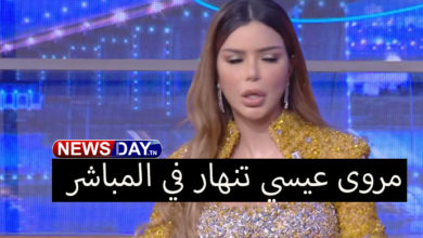 بعد أن فضحت لاعب المنتخب التونسي .. مروى عيسى تفجر مفاجأة مع برنامج هادي زعيم مروى-عيسي-تنهار