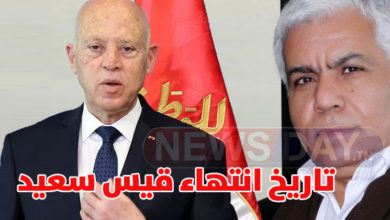 انهياء قيس سعيد