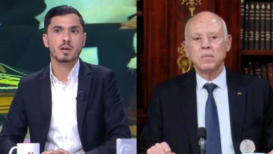 رياض جراد و قيس سعيد