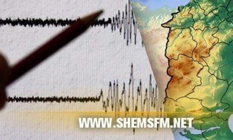 الزلازل في تونس