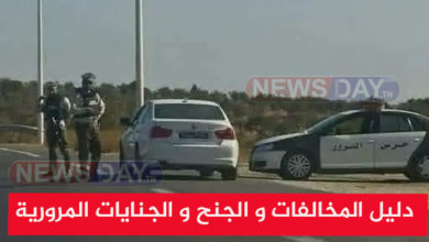 جديد 2024: دليل المخالفات و الجنح و الجنايات المرورية وكشف عن طريقة سهلة لمعرفة وضعيتك الجبائية دليل المخالفات