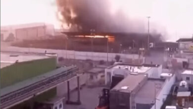 انفجار المنطقة البترولية برادس .. تفاصيل عاجلة خطيرة نفجار المنطقة البترولية برادس