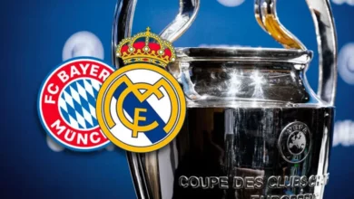 ريال مدريد يواجه بايرن ميونخ ( مباشر ) ريال مدريد يواجه بايرن ميونخ