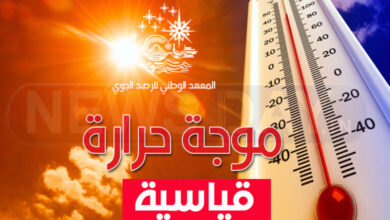 موجة حرارة ‘أربعينية’ في تونس…الموعد والمناطق الأكثر حرّا… موجة حر