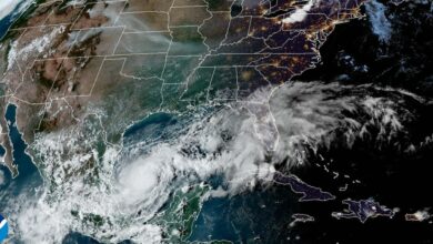 تابع الآن إعصار ميلتون إلى الفئة الخامسة لحظة بلحظة ميلتون