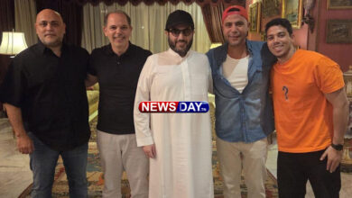 Turki Al-Sheikh visits Adel Imam and has tea with him