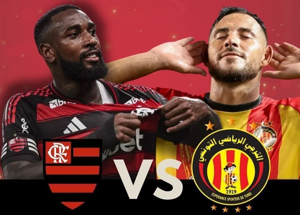 شاهد مباراة الترجي الرياضي و فلامنغو البرازيلي (بث مباشر) "The match between Espérance Sportive de Tunis and Flamengo (Brazil)"