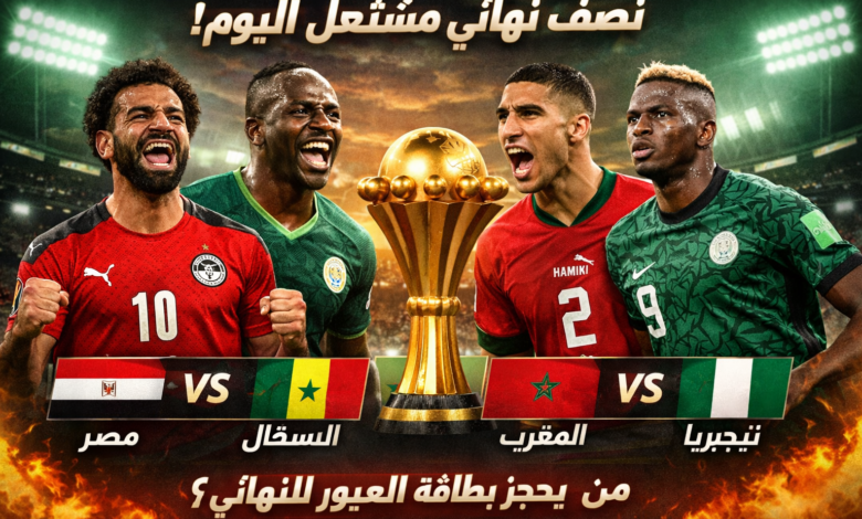 Demi-finale intense de la CAN