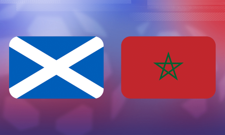 المغرب واسكتلندا